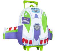 Toy Story Buzz Lightyear Zaino con Ruote, 2-in-1 Piccoli Zainetto Asilo Trolley Scuola e Viaggio, Leggero Compatto, Regalo Bambino
