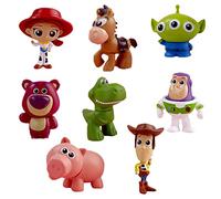 Toy Story di ADQPPUHR: Set di 8 mini figure, decorazioni per torte, per compleanni, in misto di colori dei personaggi di Toy Story
