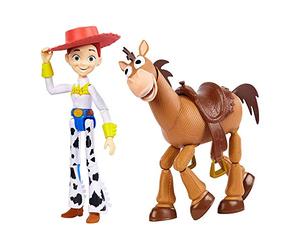 Toy Story Disney Pixar, Confezione da Due Personaggi Jessie con Bullseye, Giocattolo per Bambini 3+ Anni,GJH82
