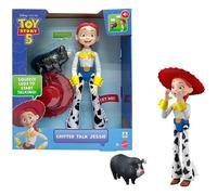 Mattel Disney Pixar Toy Story 5 - Jessie Parlante, Action Figure da 30cm con articolazioni mobili Che riproduce Oltre 35 Suoni e Frasi dal Film, Maialino Jimmy Dean Incluso, 3+ Anni, JMW29