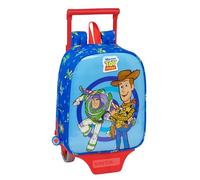 TOY STORY GOOD VIBES - Zaino asilo con carrello Safta, ideale per bambini di diverse età, comodo e versatile, qualità e resistenza, 22 x 10 x 27 cm