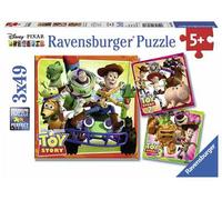 Toy Story History Puzzle 3x49 pezzi Ravensburger (08038)