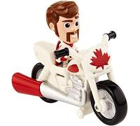 Toy Story - Minis Disney Pixar Duke Caboom con Moto Mini Personaggio con Veicolo da Collezionare, per Bambini da 3+ Anni, GCY50