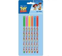 Toy Story (Squiggles) 6 penne gel, con licenza ufficiale