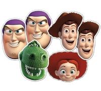 Toy Story Varietà 6 Confezione Ufficiale Disney Pixar 2D Card Viso Maschere - Da