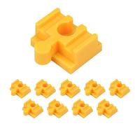 Toy Train Track Adapters - 10pcs Wooden Connector Set | Compatible with Major Train Brands Interactive Play Accessories Kids Ages 3 Playroom, Bedroom, Preschool, Holiday and Creative Play