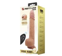 Toy Vibratore Realistico con Funzione di Spinta Su e Giù Telecomando a Distanza