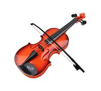 Toy Violin Instrument, String regolabile Musical Toy for Kids Beginners, Realistic Learning Prop for Boys Girls Daily Practice Travel Birthday Gift Home Family Music Exploration