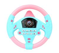 Toy Wheel per bambini Steering Wheel - Simulated DrivingWheel for | Pretend Driving Toys | Pretend Play Toy Electric Early Educational Sounding Toys | Fake Steering Wheel for Car Home Play Driving