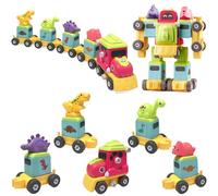 TOYABI Idee Regalo, 77PCS Dinosauri Giocattoli, Transformers Giocattoli Divertenti, Adatti 2 3 4 5 6 7 Anni Bambino E Bambina, Ideali Regali Di Natale