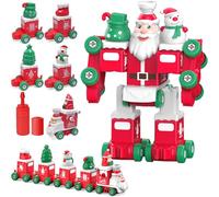 TOYABI Idee Regalo Natale 2024, 73PCS Giocattoli, Transformers Divertenti,Di Babbo,Adatti 3 4 5 6 7 Anni Bambino E Bambina, Ideali Regali Di Natale