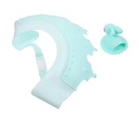 TOYANDONA 1 Impostato Lavabo Gonfiabile Giocattoli Visiera Da Bagno Per Scrub Corpo Colomba Lavaggio Tazza Per Il Risciacquo Del Bagnetto Condizionatore Pettine Piscina Rutto Blue