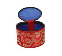 TOYANDONA 1 Pc Borsa Con Ciotola Sonora Di Buddha Borsa Della Ciotola Campana Tamburo Dei Xilofono Cintura Gong Kit Rintocchi Campane Tibetane Pressa Per Balle Cotone