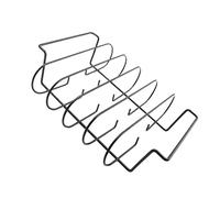 TOYANDONA 1 Pezzo Griglia per Barbecue in Piedi Carne grattugiare Riutilizzabile cremagliera torrefazione ripiano grigliato Grigliare Vassoio Rack Griglie Ferro da Stiro Black