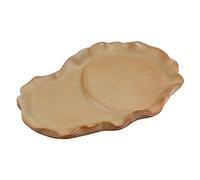 TOYANDONA 1 Pezzo Vassoio per fioriera in Ceramica Vassoio per pentole fioriere per Piante da piantare sottovasi per Piante vassoi di Fiori Vassoio portavasi Brown