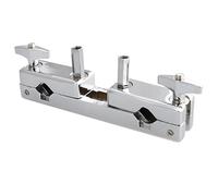 TOYANDONA 1 Pz Scaffale Morsetto Di Cavalletto Morsetto Di Collegamento Supporto Doppia Clip Multifunzione Grancassa Tiranti Accessori Per Tamburo Campanaccio Accessorio Per