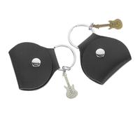 TOYANDONA 1 Set Anelli Astuccio Porta Biglietti Da Visita Catena Di Jeans Retrattile Tracolla Per Borsa Organizzatore Di Chitarra Custodia Per Plettri Per Chitarra Metallo Black 2 Pz