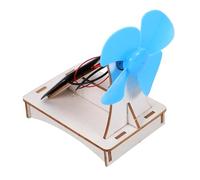 TOYANDONA 1 Set Borsa per materiale tecnologico in legno giocattolo fan fai da te per fai da te assemblare kit giocattolo per la scienza dei di montaggio di legno