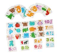 TOYANDONA 1 Set Carte Di Consapevolezza Giocattoli Giocattolo Per L'ortografia Delle Parole Giocattolo Educativo Per Gioco Di Ortografia Dell'alfabeto Schede Di Matematica Carta
