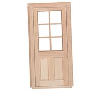 TOYANDONA 1 Set Casa Delle Bambole Fai Da Te Porta Mini Calicò Casa Delle Bambole Porta Casa Delle Bambole Creature Giocattolo Kit Casa Sull'Albero Telaio Mobili Decorazione Display