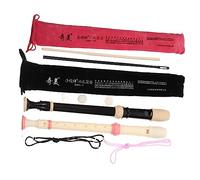 TOYANDONA 1 Set clarinetto tedesco registratore clarinetto professionale a 8 fori a 8 fori flauto dolce soprano per durevole per principianti AbS