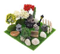 TOYANDONA 1 Set Decorativo Mini con Miniature per Fate per Creare Incantati Accessori per Terrari e Decorazioni da Tavolo