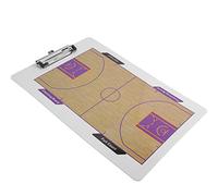 TOYANDONA 1 Set Lavagna per Basket Bifacciale con Clip Lavagna Cancellabile per Allenatori Accessorio per Pianificazione Allenamenti