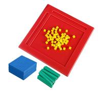 TOYANDONA 1 set Matematici Colorati per Apprendimento per Conto e Manipolazione per Sviluppare e Coordinazione Mano Occhio
