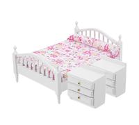 TOYANDONA 1 Set Mobile da con Legno Accessori per e Scene Camera da Letto e Sviluppo delle Competenze