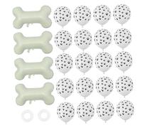 TOYANDONA 1 Set Palloncino Osseo Cucciolo Palloncino Palloncini Zampa Del Cucciolo Palloncino Di Compleanno Cane Palloncino In Lattice Palloncini A Forma Di Osso Cane Palloncino Di Elio