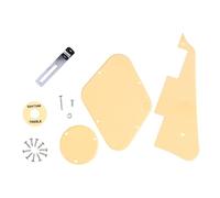 TOYANDONA 1 Set Piastra di protezione ringlith rings staffa del battipenna piastra antigraffio per battipenna per chitarra scegliere la guardia accessorio per chitarra ballata capriata