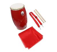 TOYANDONA 1 Set Tamburo in Vita Tamburo Di Pelle Bovina Piccoli Tamburi a Percussione Giocattoli Musicali Musicale Batteria Giocattolo Per Strumenti Musicali Gioco Gong Kit Tamburellare Pvc