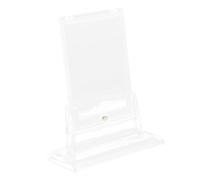 TOYANDONA 1 Set Trasparente Espositore per Collezionabili Portacarte Alta Design Baseball e Giochi