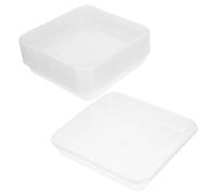 TOYANDONA 1 Set Vassoio per Fioriere Piattino Tappetini per Griglia Piazza Fitosanitario Daruma Vaschetta per L'acqua delle Piante Vassoi per Vasi di Fiori Plastica 20 Pezzi