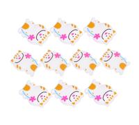 TOYANDONA 10 Ammortizzatori per Racchette Tennis in Silicone con Design Gatto Assorbimento Urti e per Ridurre Affaticamento Braccio Compatibili con Racchette Standard