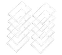 TOYANDONA 10 Custodie Magnetiche Trasparenti Protettive per Carte da e Baseball Rivestimento Uv Protezione Resistente Sbavature per Collezionisti e Scambio