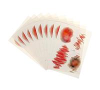 TOYANDONA 10 Fogli Adesivi Halloween Ferite Realistici in PVC per Trucco Prank Effetti Lividi e per Feste Sicuri Sulla e Facili da Trasportare