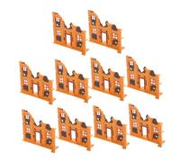 TOYANDONA 10 Mura Rovine Alte per Tavolo da DIY Miniatura Muro Distrutto per Costruzione Scene Guerra e Creatività
