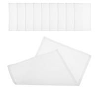 TOYANDONA 10 Pettorali da Corsa Vuoti Numeri, Spille da Gara Resistenti e Leggeri per Atletica Leggera, Adatti a Maratone, Gare di Running e Allenamenti Sportivi