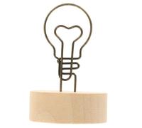 TOYANDONA 10 Pezzi Clip Memo da Scrivania in Metallo e Materiale con Design Cactus Portafoto e Portamemo Decorativi per Ufficio e Festa