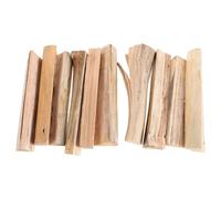 TOYANDONA 10 Pezzi Legna da Ardere di Legno Duro per Braciere da Esterno, Ceppi per Stufa Interno, Blocchi Essiccati per Cottura Rapida in Forno Pizza e Barbecue da Patio