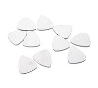 TOYANDONA 10 Pezzi Plettri Per Chitarra Elettrica Basso Plettri Per Chitarra Acustica Chitarra Protettore Plettro Per Ukulele Accessori Bassi Abito Culle Per Le Dita Bianca Ballata