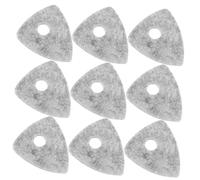 TOYANDONA 10 Pezzi Plettro Per Chitarra in Feltro Accessori Per Ukulele Sentito Dito Picks Ukulele Basso Piccolo Plettro Per Chitarra in Lana Pick Grey