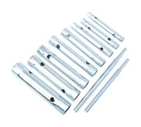 TOYANDONA 10 Pezzi Set di Bussole Esagonali per Candele Auto in Acciaio