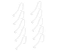 TOYANDONA 10 pezzi Supporti Espositore Scarpe Sandali in Acrilico Trasparente Stand Stabile e Resistente per Tacchi e Scarpe da Donna Design Compatto per Negozi e Vetrine