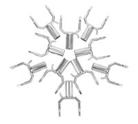 TOYANDONA 10 Pezzi Supporto per Rami di Alberi in Metallo Forchetta di Sostegno per Alberi da Frutto Testa Forchetta da Giardino Kit Supporto per Inclinati per Pesi Chi Aranci e Piante Giard
