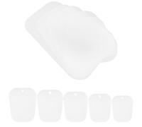 TOYANDONA 10 Pezzi Supporto per Stivali Alti Tagliabile in Pp, Set | 8, 10, 12, 14 e 16 Pollici, Bianco Trasparente, per Donna e Uomo, Mantiene la Forma