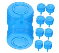 TOYANDONA 10 pezzi Tappi di Ricambio per Boccioni d Acqua da Coperchi Sigillanti Riutilizzabili Anti-trabocco per Casa Ufficio e Viaggi Blu Spessi e Leggeri