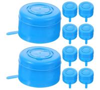 TOYANDONA 10 Pezzi Tappi per Brocche D'acqua Riutilizzabili Blu Spessi 9,2 G Sigillo Anti-perdita, Coperchi Sostitutivi per Bottiglie D'acqua, Adatti per Uso Domestico e Cucina