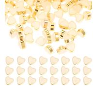 TOYANDONA 100 Pezzi Fermagli per Orecchini in Silicone Oro Blocco di Sicurezza e Angoli Lisci, Accessori per Creazione Gioielli e Uso Professionale, Ricambi per Orecchini